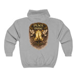 Peace Over Panic Hoodie — The Quiet Faith Co. Zip-Up