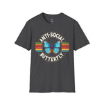 Anti-Social Butterfly Soft Style T-Shirt