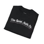 Faith Over Fear T-Shirt — The Quiet Faith Co. Front Logo