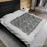 Zebra Pattern Soft Blanket