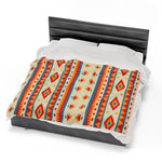 Cultural One Themed Velveteen Soft Blanket