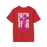 Faith Over Fear T-Shirt — The Quiet Faith Co. Front Logo