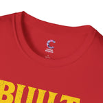 Graphic Tee Shirt with 'Built with Pain' Design