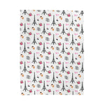 Paris Themed Soft Blanket