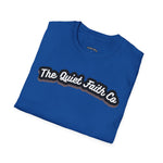 Faith Over Fear T-Shirt — The Quiet Faith Co. Front Logo