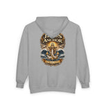 Jesus Is My Anchor Hoodie – Quiet Faith Full‑Zip Sweatshirt