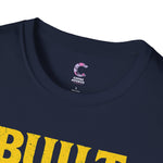 Graphic Tee Shirt with 'Built with Pain' Design