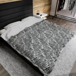 Zebra Pattern Soft Blanket