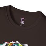 Colorful Drip Rose Softstyle T-Shirt