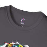 Colorful Drip Rose Softstyle T-Shirt