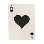 Ace of Hearts Soft Blanket