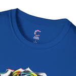Colorful Drip Rose Softstyle T-Shirt