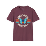 Anti-Social Butterfly Soft Style T-Shirt