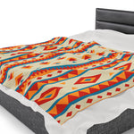 Cultural One Themed Velveteen Soft Blanket