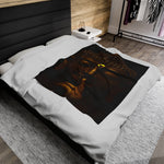 Buddha Themed Soft Blanket