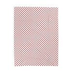 Red and White Soft Blanket