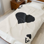 Ace of Hearts Soft Blanket