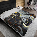 Elegant Marble Themed Soft Blanket