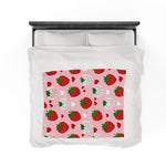 Strawberries Soft Blanket