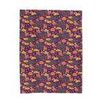 Floral Pattern Themed Soft Blanket