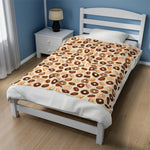 Chocolate Donuts Soft Blanket