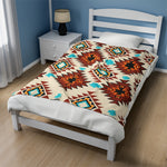Cultural Two Themed Velveteen Soft Blanket