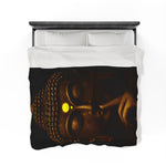 Buddha Themed Soft Blanket