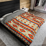 Cultural One Themed Velveteen Soft Blanket