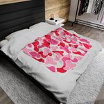 Pink Camo Themed Soft Blanket