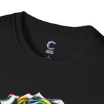 Colorful Drip Rose Softstyle T-Shirt