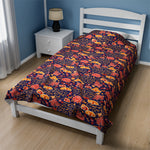 Floral Pattern Themed Soft Blanket