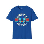 Anti-Social Butterfly Soft Style T-Shirt
