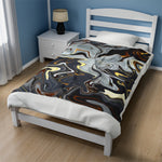 Elegant Marble Themed Soft Blanket
