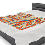 Cultural One Themed Velveteen Soft Blanket