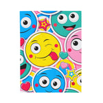 Colorful Funny Faces Soft Blanket