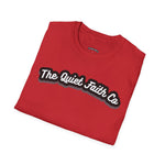 Faith Over Fear T-Shirt — The Quiet Faith Co. Front Logo
