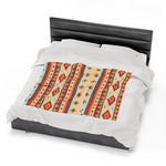 Cultural One Themed Velveteen Soft Blanket