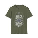 Love me like my demons do Softstyle T-Shirt