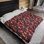 Floral Pattern Themed Soft Blanket