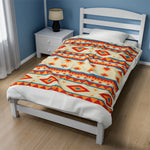 Cultural One Themed Velveteen Soft Blanket
