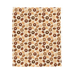 Chocolate Donuts Soft Blanket