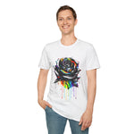 Colorful Drip Rose Softstyle T-Shirt