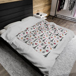 Paris Themed Soft Blanket