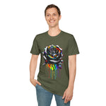 Colorful Drip Rose Softstyle T-Shirt