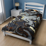 Elegant Marble Themed Soft Blanket