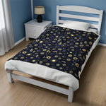 Moon and Stars Soft Blanket