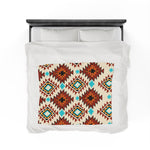 Cultural Two Themed Velveteen Soft Blanket