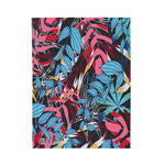 Floral Themed Velveteen Soft Blanket