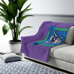 Aries Horoscope Themed Velveteen Soft Blanket