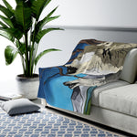 Wolves Velveteen Soft Blanket